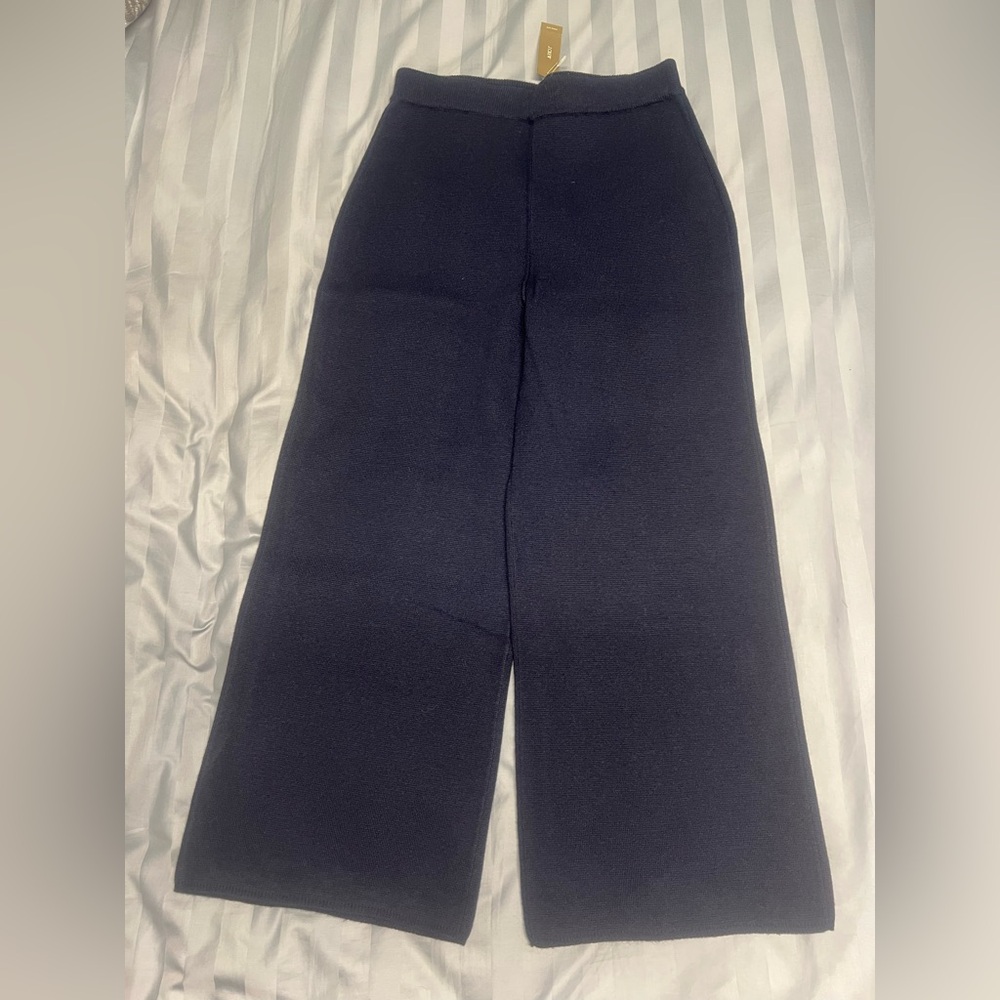 J. Crew Navy Knit Sweater pants